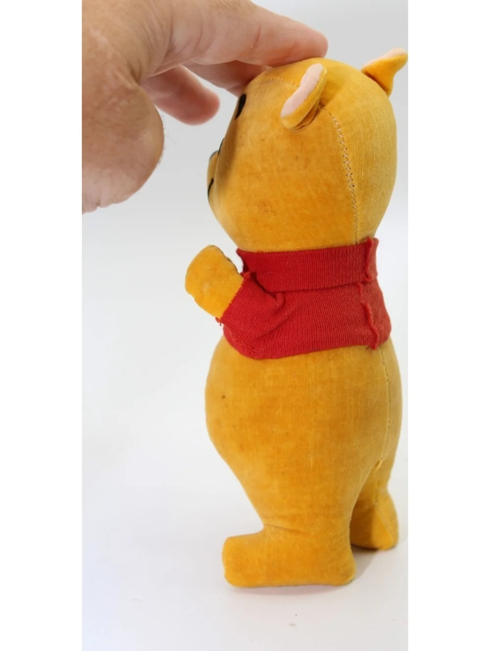 VTG 1960's Disney Sears Gund Winnie the Pooh Saw Dust Filled Corduroy Plush Doll
